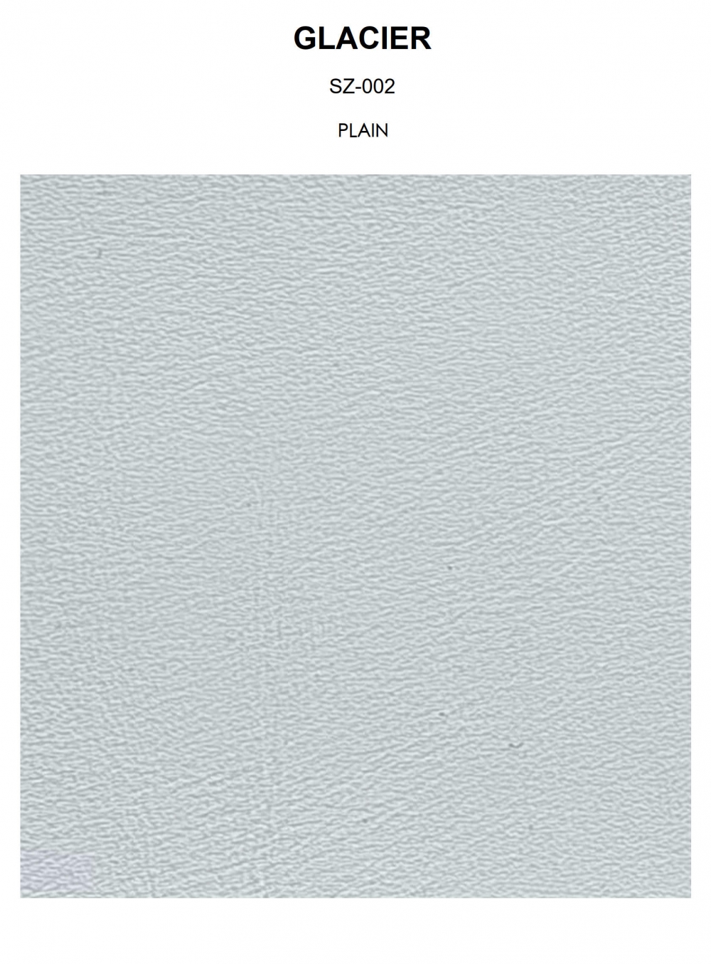 GLACIER plain
